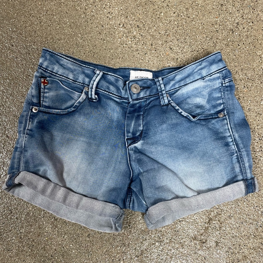 Girls soft denim HUDSON shorts